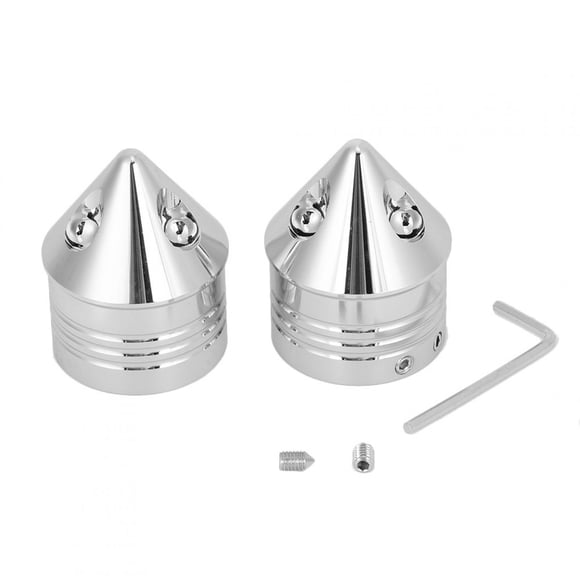 Tapa de eje delantero de púas de aleación de aluminio, cubierta de tuerca Universal, ajuste de reacondicionamiento de motocicleta para VRSC XG XL Jadeshay A
