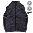 thumbnail image 1 of Chaleco fresco Chaleco con ventilador de refrigeración Ropa con aire acondicionado para trabajar Pesca Senderismo Actividades al aire libre XL Adecuado para una altura de 175 cm, 1 of 10