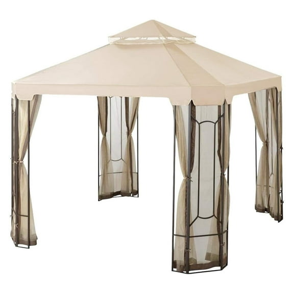 Replacement Canopy for The Cottleville Gazebo - Riplock 350 - Beige
