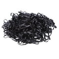 thumbnail image 2 of 100 unidades/juego andas elásticas para el cabello, bandas de goma para trenzar y cola de Colcomx Banda elástica de goma, 2 of 8