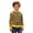 Sweat 56#Yellow, variant on ZXLBBD Toddler Kids Striped Long Sleeve Crewneck Sweatshirts for Boys Girls Soft Stretch Pullover Tops Durable Cozy Casual Schoolwear