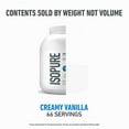 thumbnail image 6 of Isopure Zero Carb 100% Pure Whey Isolate Protein Powder, Lactose Free, Gluten Free, With Vitamins, Creamy Vanilla, 25g Protein Per Serving, 4.5 Lbs, 66 Servings (Packaging May Vary), 6 of 9