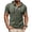 Green, variant on WAYUTE Mens Short Sleeve Hooded Shirt Button Front Drawstring Casual Solid Color Textured Tee Casual T-Shirts for Man,M