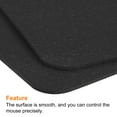 thumbnail image 4 of Uxcell 31x16" Desk Mat Protector, Dual Side Soft Smooth Mouse Pad Writing Mat, Black, 4 of 6