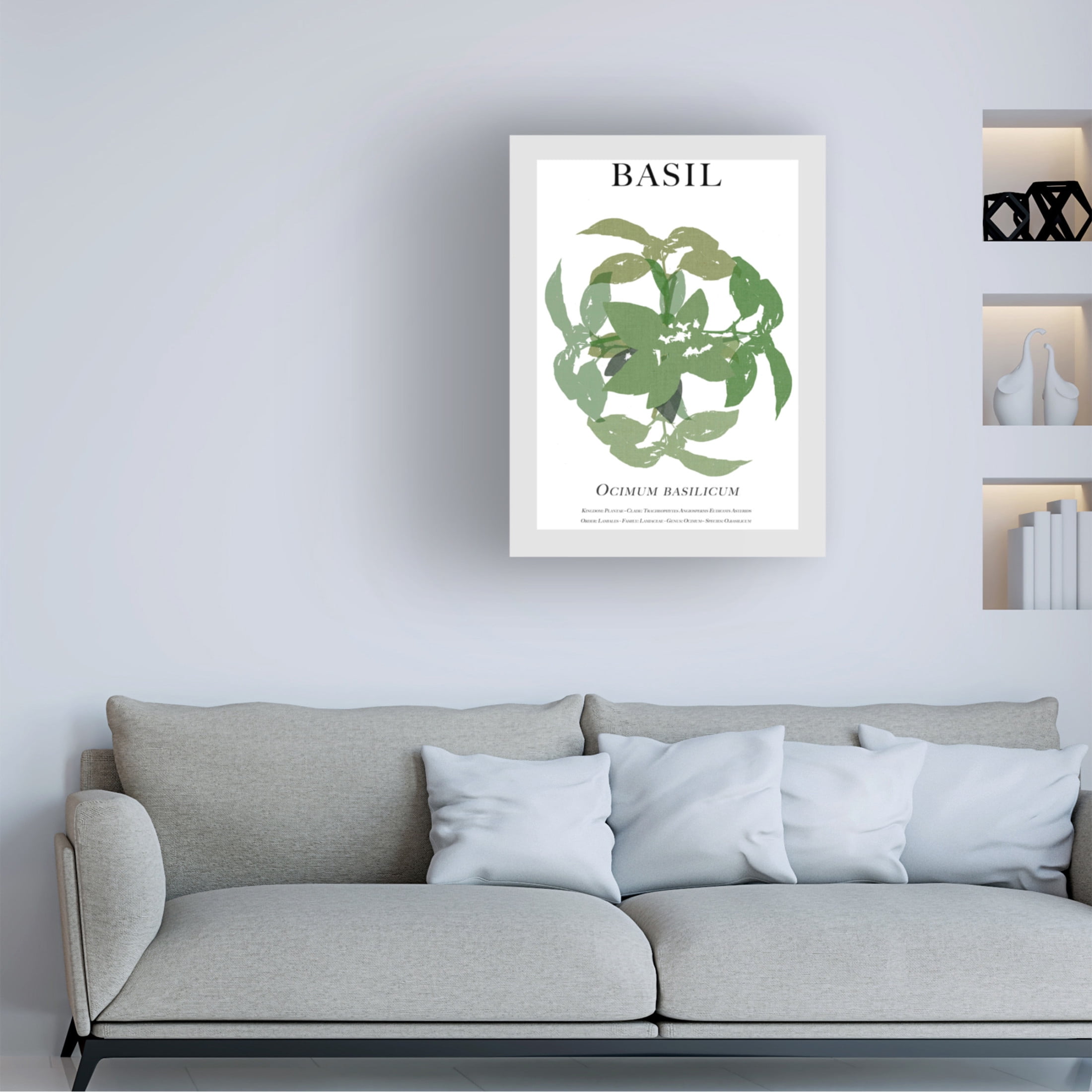 Trademark Fine Art Cartissi Basil Canvas Wall Art