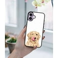 thumbnail image 5 of WIRESTER Shockproof Soft Rubber Cover Case for Apple iPhone 17 6.3" 2025, Winking Golden Retriever Dog, 5 of 5