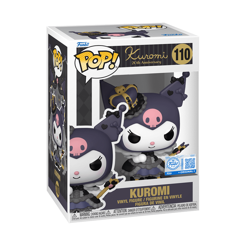 Funko POP! Kuromi 20th #110 Royal Kuromi w/ Protector