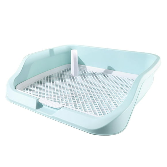 Orinal para cachorros con esquina de entrenamiento para perros pequeños y medianos, inodoro portátil para interiores, recinto para orinar para Verde
