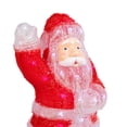thumbnail image 4 of Northlight LED Lighted Commercial Grade Acrylic Waving Santa Claus Outdoor Christmas Decoration -, 4 of 9