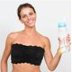 thumbnail image 4 of unbranded 1Ud Bandeau Strapless Bra Negro De Encaje Ideal Para Y Camisas, 4 of 8