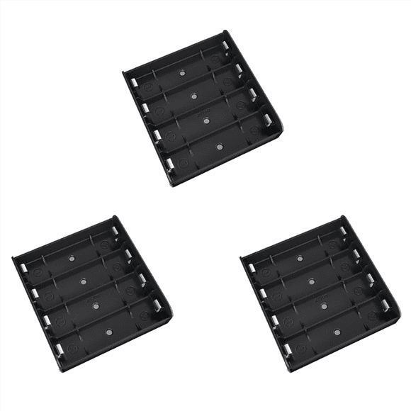 3PCS 4X 21700 Battery Holder Storage Box Case ABS Fireproof Power Bank Cases Slot Batteries Container with
