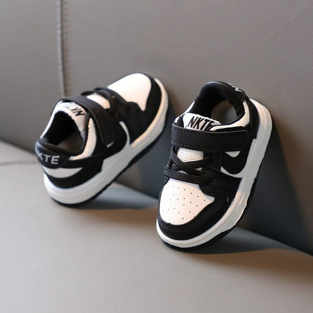Zapatos deportivos para niños Zapatillas de deporte Primavera y otoño Estilo coreano Zapatos de bebé para niños y niñas Zapatos de una sola capa Zapatos para niños pequeños