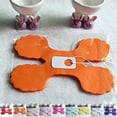 thumbnail image 3 of Advancent Herramienta de decoración de boda, fiesta, guirnalda de trébol de papel de trébol de cuatro hojas Kits de decoración para fiestas Morado oscuro, 3 of 6