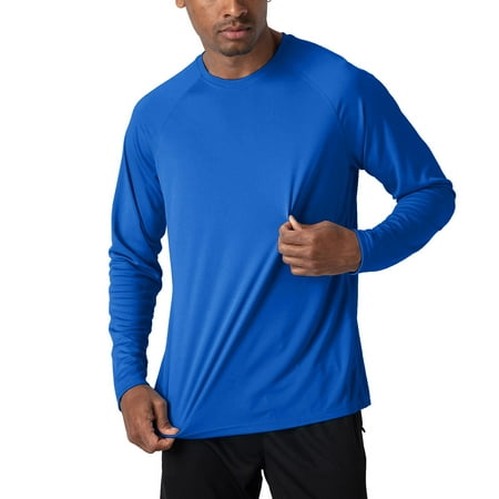 OmicGot Men's Tops UPF 50+ UV Sun Protection Long Sleeve Shirts Quick-Dry  Outdoor T-Shirt 