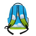 thumbnail image 3 of Tutolipy Sunshine Cloud Print Travel Daypacks for Girls Teens, High School College Lightweight School Bag for Camping Weekend Camping, 3 of 8