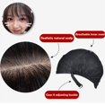 thumbnail image 4 of Extensions de Cheveux Bob Mode Perruque Droite Courte pour Mascarade Carnaval Noir, 4 of 4