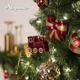 thumbnail image 4 of Juego de adornos de bolas navideñas Alupssuc, 82 piezas, irrompibles, 4 of 9