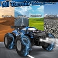 thumbnail image 6 of Loheer Remote Control Car, All-Terrain Remote Control Truck for Boys, Rechargeable Rc Truck with LED, 1:20, 10KM/H, 2 Motors, 2.4GHZ, Speed Friendly, Sturdy, Rc Cars for Christmas, Kids, Beginner, 6 of 7