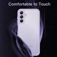thumbnail image 2 of JETech Matte Case for Samsung Galaxy A14 4G/5G 6.6-Inch, Frosted Translucent Back Protective Slim Phone Cover, Anti-Fingerprints (Lilac), 2 of 5