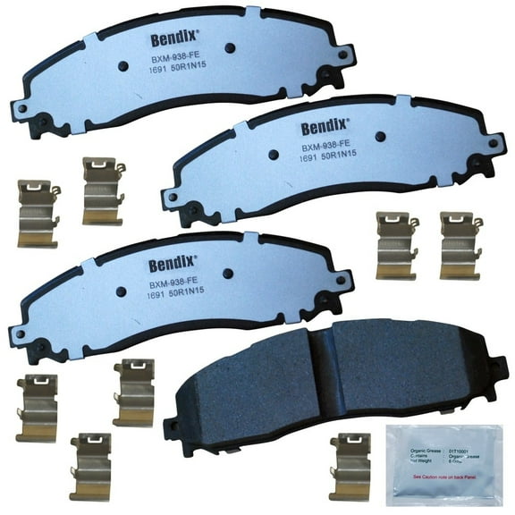 Bendix Brakes Disc Brake Pad Set Fits select: 2013-2020 FORD F250, 2013-2020 FORD F350