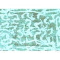 thumbnail image 1 of Ahgly Company Indoor Rectangle Abstract Light Blue Modern Area Rugs, 5' x 8', 1 of 4