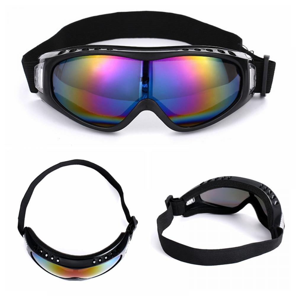 Polarized Motorcycle Sunglasses Elastic Band Goggles UV400 Glasses Ski Eyewear 