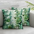 thumbnail image 3 of Qinduosi Watercolor Pillow Covers Throw Pillows for Christmas Indoor Outdoor Decorative Cushion s for Sofa Bed Decorations Set of, 3 of 5