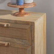 Powell Janie Rattan Cabinet Three Drawers