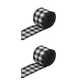 thumbnail image 3 of stanreset Christmas Ribbon Convenient Portable Classic Plaid House Decorations Fancy Decorative Accessories for Celebration 6 Width 4cm Type2 NO2, 3 of 6