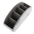 thumbnail image 4 of Organizador de escritorio de oficina Caja de almacenamiento de escritorio de cuero PU multifuncional para lápiz / teléfono móvil / soporte de papelerí Blanco Macarena Caja de almacenamiento de escritorio de oficina, 4 of 8