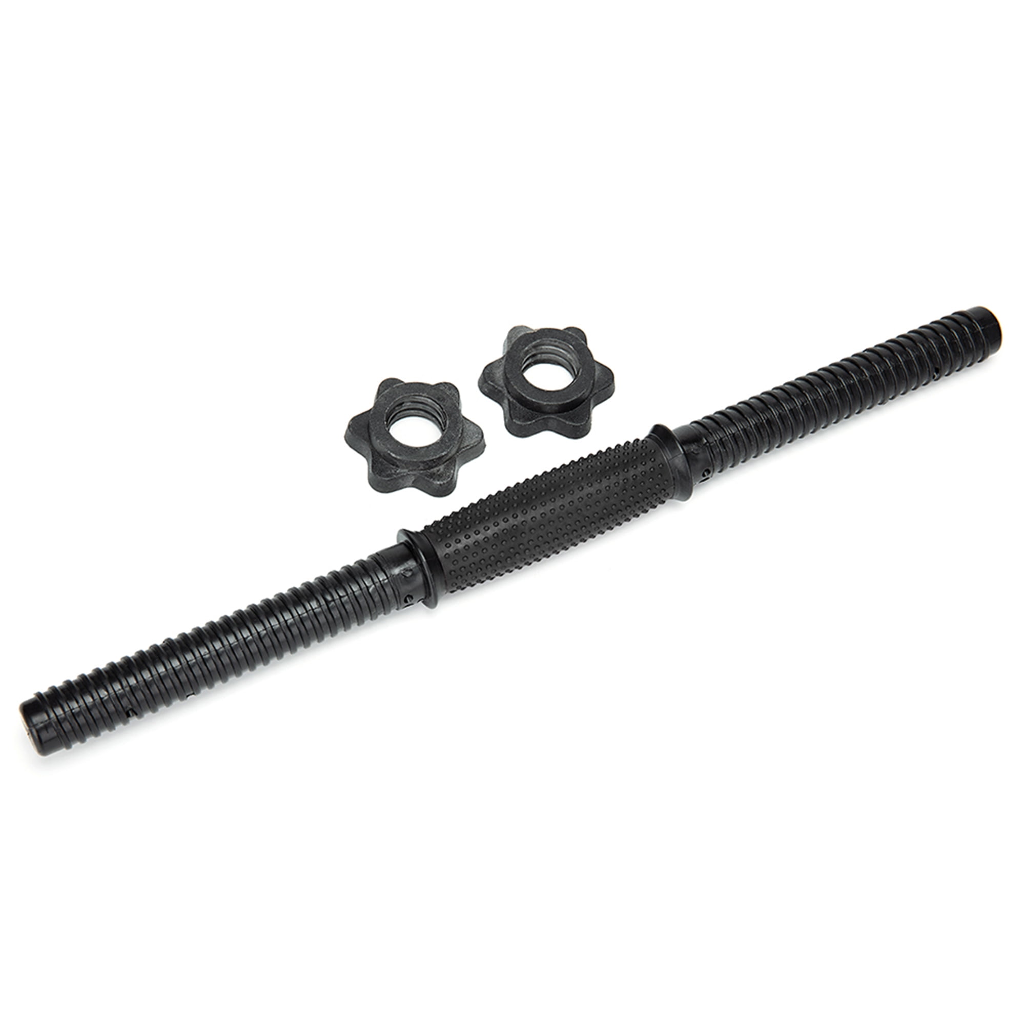 Hand Dumbbells Bar Chrome Dumbbell Bars Spinlock Collars Weight Lifting