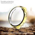 thumbnail image 3 of Cubierta completa de parachoques de vidrio templado para reloj inteligente carcasa Kuymtek protectora de marco para Huawei Watch GT2e PC, 3 of 8