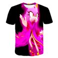thumbnail image 3 of Camiseta de Sonic para niños, camisetas para niños, camisetas casuales de manga corta con estampado para niños, camisetas de verano para niños, 3 of 5