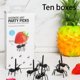 thumbnail image 2 of 120 Pack Ant Food Fruit Decoration Forks Ant Shaped Forks Snack Cake Dessert Home Kitchen Party, 2 of 5
