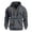 Dark Gray, variant on MIASHUI Men's Lined Zip Up Hoodie Winter Thick Warm Jacket Multiple Pockets Open Front Casual Outerwear Dark Gray,L