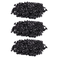 thumbnail image 1 of 300Pcs Car Molding Door 5mm Hole Plastic Rivets Fixing Black., 1 of 8
