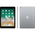 thumbnail image 2 of Tablette Restaurée iPad 5e Génération 9,7 Pouces Apple A9 Double Cœur 2 Go RAM 32 Go Stockage Wi‐Fi Gris Cosmique (Remis à Neuf), 2 of 4