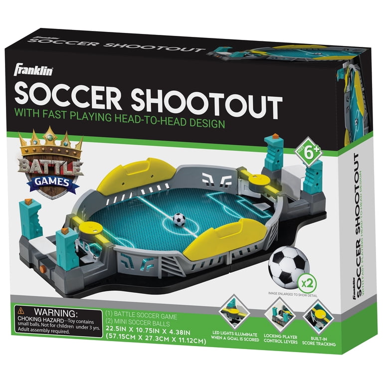 Franklin Sports Mini Tabletop Soccer Shootout Game - Arcade Style