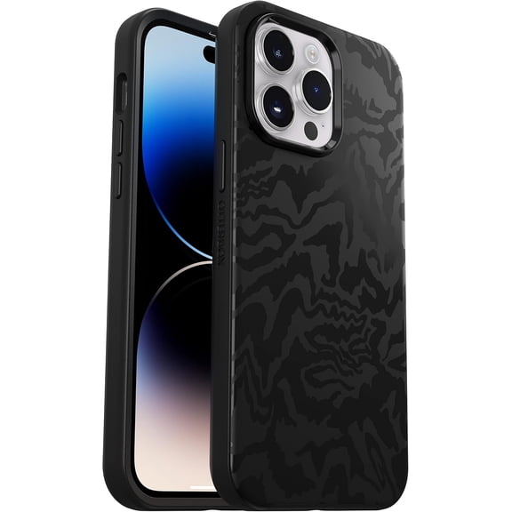 OtterBox Symmetry Series Case with MagSafe for iPhone 14 Pro Max (Only) - Non-Retail Packaging - Rebel (Black)