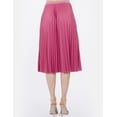 thumbnail image 3 of Falda plisada brillo sutil AMAD fucsia L AMAD SS22-F16, 3 of 6
