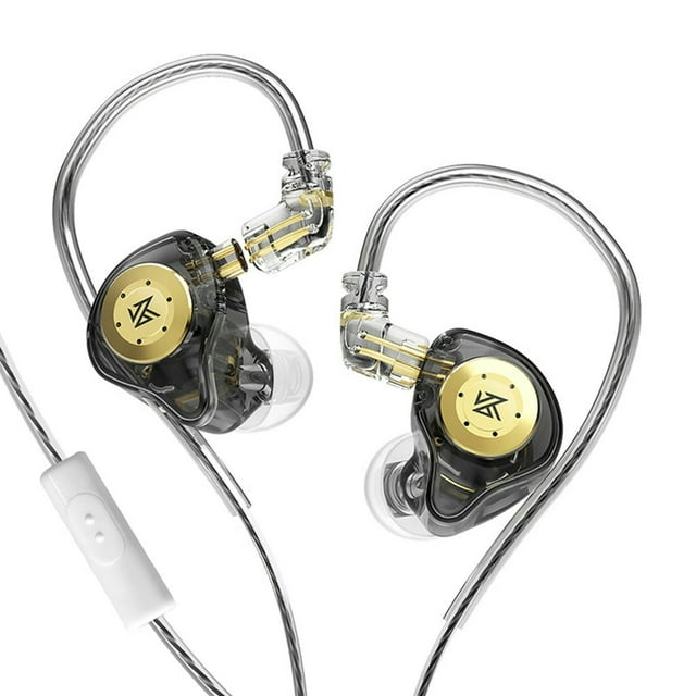 KZ-EDX Pro HIFI Bass Earphones Sport Monitor Headphone (Transparent w/ Mic)