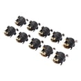 thumbnail image 1 of Conector de enchufe estéreo de 65 mm 10 piezas Conector de enchufe hembra XLR ABS resistente Rendimiento estable para equipos AV para reproductor multimedia, 1 of 8