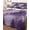 Purple, variant on Brown Mountain Full Size Down Alternative Comforter,Lightweight Comforter Quilt Bedding Set with Pillow Shams Misty Forest Nature Woodland Pine Tree Landscape Bed Comforter Duvet Insert 78"x90"