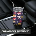 thumbnail image 7 of Mushroom 40 Oz Tumbler with Handle Lid and Straw, Stainless Steel Double Walled Vacuum Insulated Cup, Cute Anniversary Wedding Birthday Gifts Tumbler for Women Men Friends Outdoor Indoor, 7 of 7