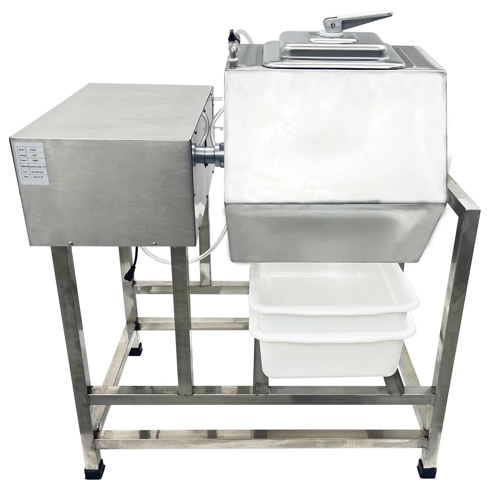 Vegetable Marinating Machine Meat Vegetable Tumbler Marinator Food Vacuum Marinator