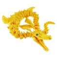 thumbnail image 1 of Figura Dragón Articulada Impresa en 3D Creativa Con Ojos para Autismo TDAH, 1 of 8