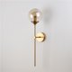 thumbnail image 2 of Lámpara De Pared Compacta Led Luz De Pared Simple Moderna Con Brazo Dorado Largo Para Dormitorio Sala De Estar Café Methold HA027218-02, 2 of 6