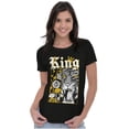 thumbnail image 3 of King Tiger Rose Thorns Comic Panels Womens Slim Fit Graphic Tee Brisco Brands L, 3 of 5