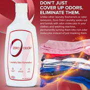 Zero Odor Scent Booster Laundry Odor Eliminator Additive Deodorizer Smell Remover, 16 oz