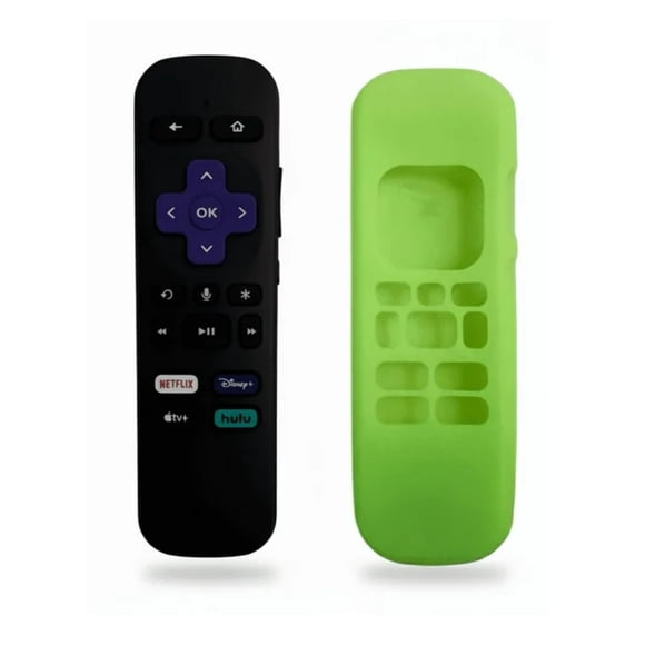 Control Remoto Bluetooth - para Smart TV con Voz y Botón de Enlace -Incluye Funda Protectora Antideslizante